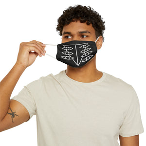 Genesis Black Snug Fit Fabric Face Mask