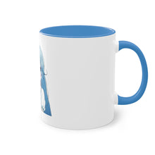 Load image into Gallery viewer, Baby Blue Two-Tone Coffee Mug