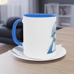 Baby Blue Two-Tone Coffee Mug