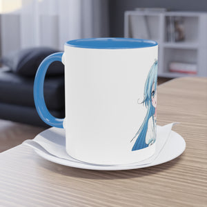 Baby Blue Two-Tone Coffee Mug